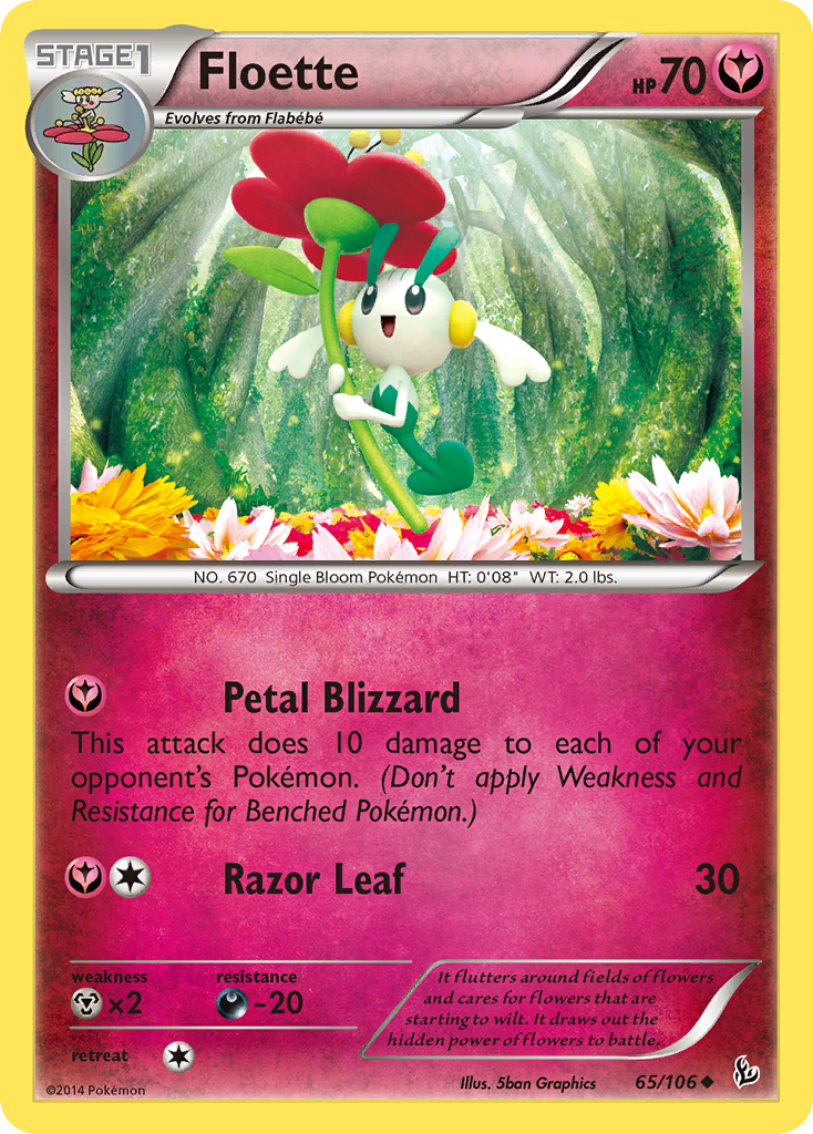 Flashfire Floette #65/106