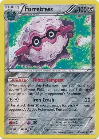 Flashfire Forretress #60/106 reverse holo