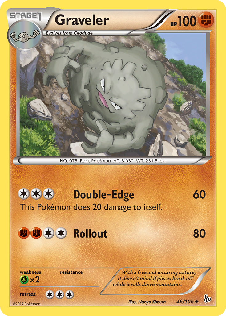 Flashfire Graveler #46/106