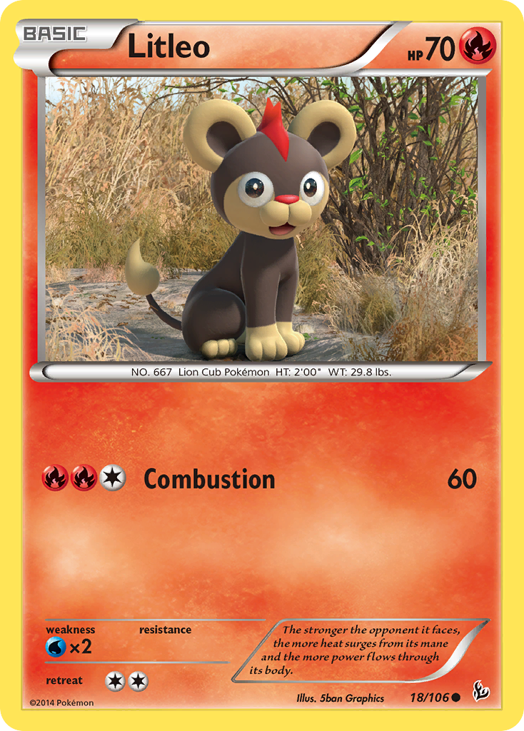 Flashfire Litleo #18/106