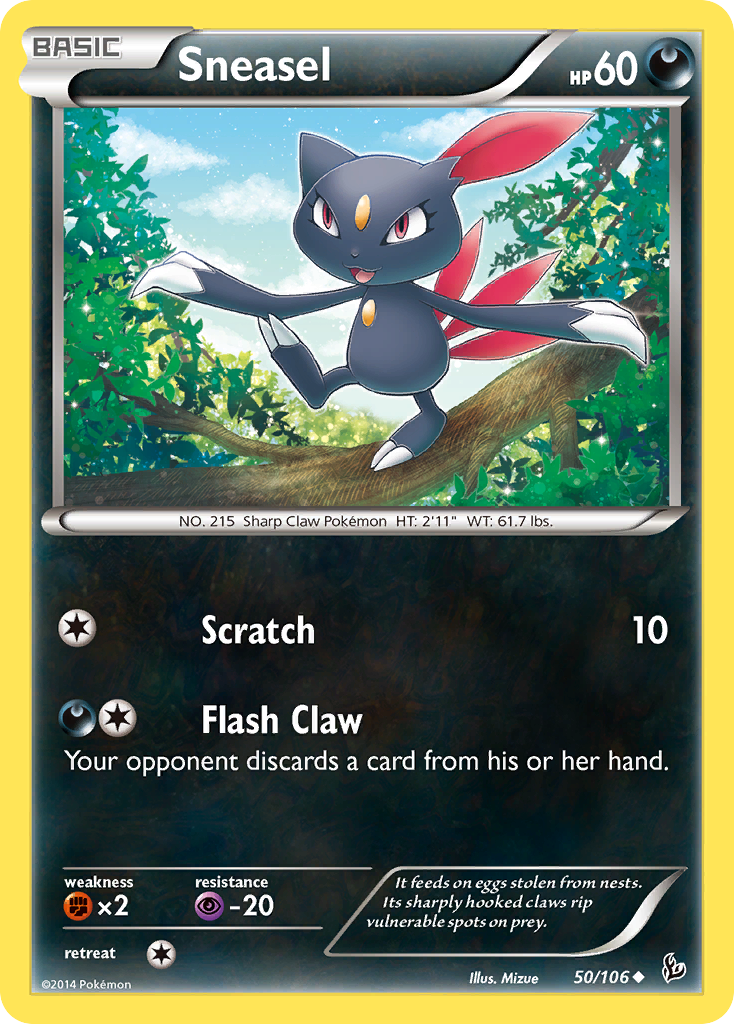 Flashfire Sneasel #50/106
