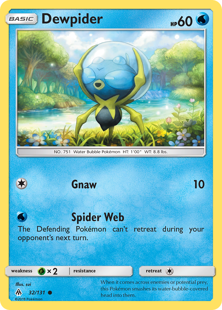 Forbidden Light Dewpider #32/131