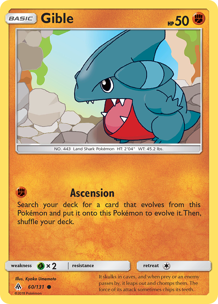 Forbidden Light Gible #60/131