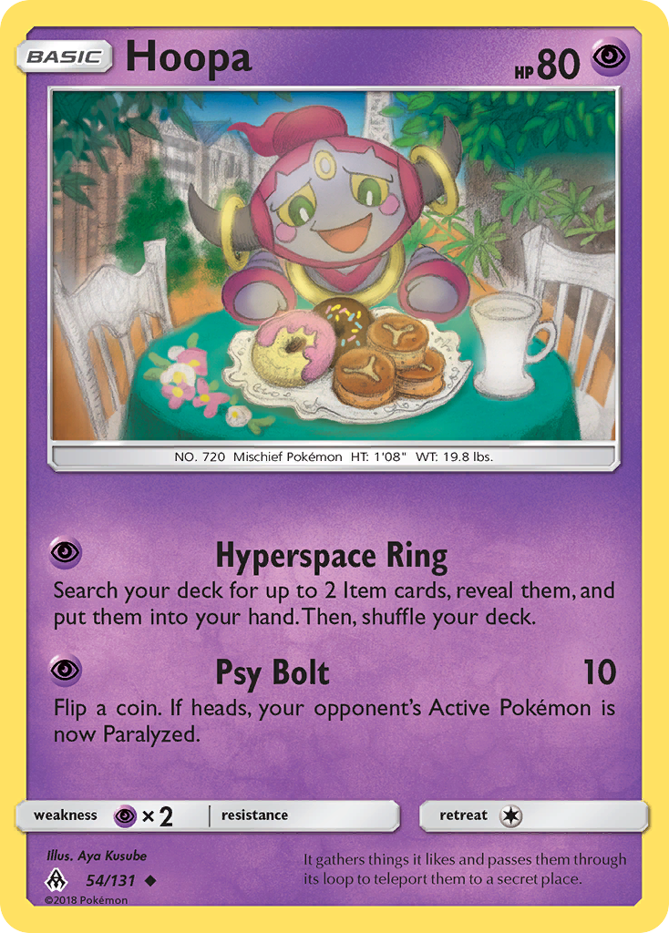 Forbidden Light Hoopa #54/131