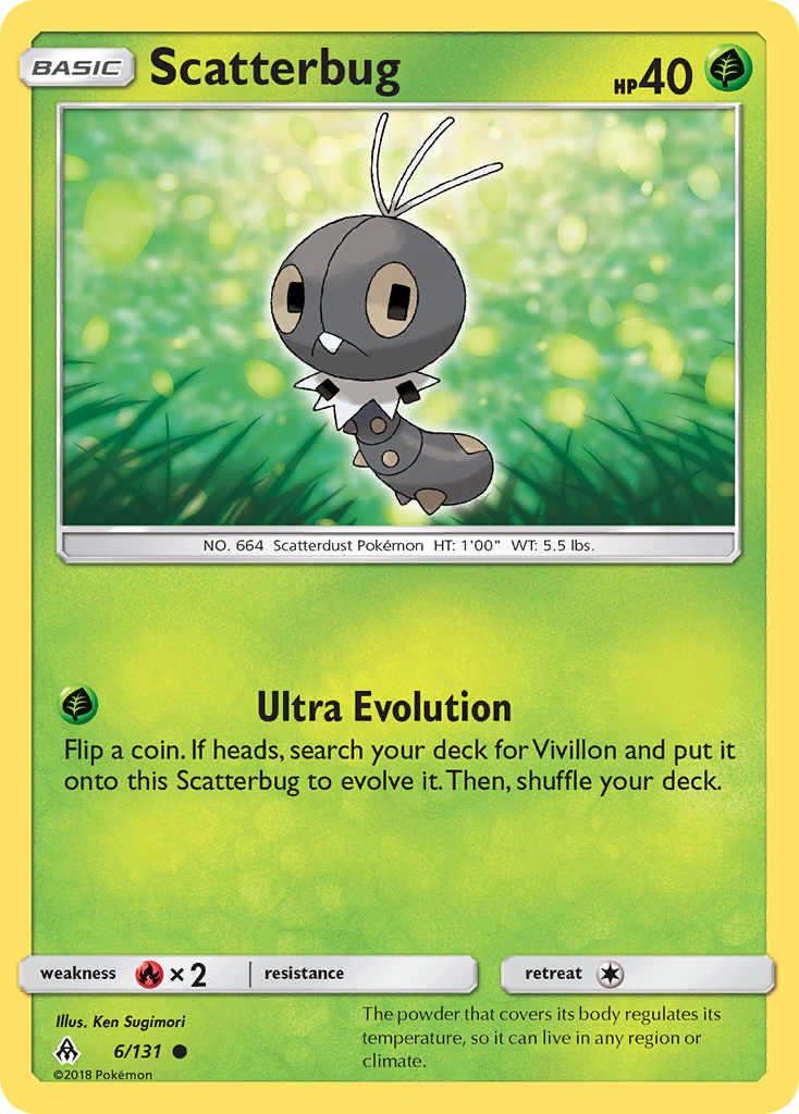 Forbidden Light Scatterbug #6/131