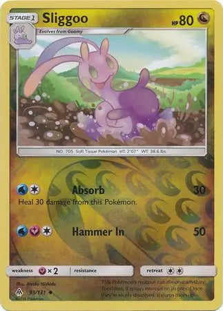 Forbidden Light Sliggoo #93/131 reverse holo