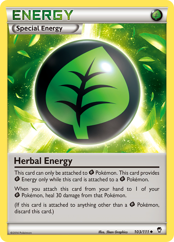 Furious Fists Herbal Energy #103/111