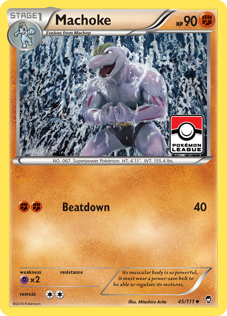 Furious Fists Machoke #45 League Promo