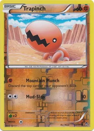 trapinch pokemon cards Trading Secret Wonders Type Trapinch 78/97 - Dragon -