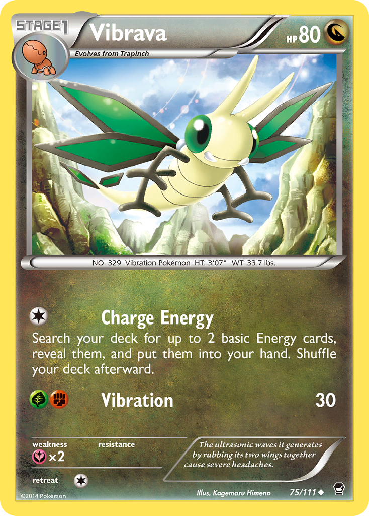Furious Fists Vibrava #75/111