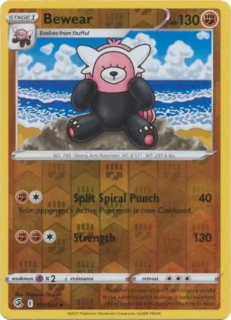 Fusion Strike Bewear #151/264 reverse holo