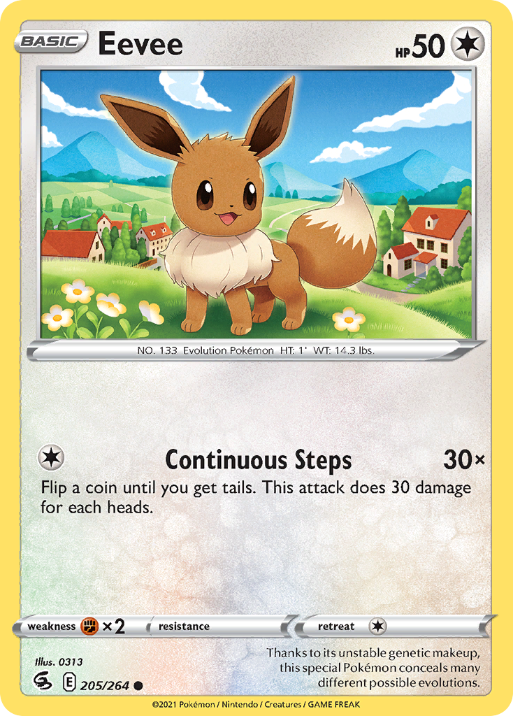 Fusion Strike Eevee #205/264