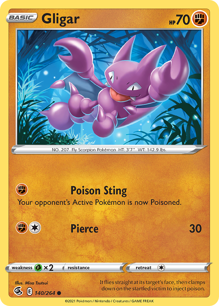 Fusion Strike Gligar #140/264 –