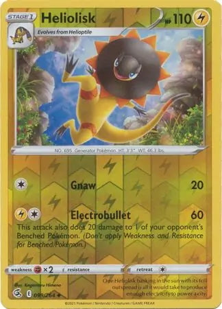 Fusion Strike Heliolisk #99/264 reverse holo