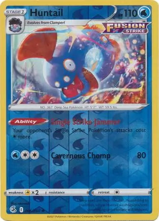 Fusion Strike Huntail #66/264 reverse holo