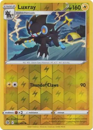 Fusion Strike Luxray #93/264 reverse holo