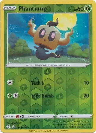Fusion Strike Phantump #16/264 reverse holo