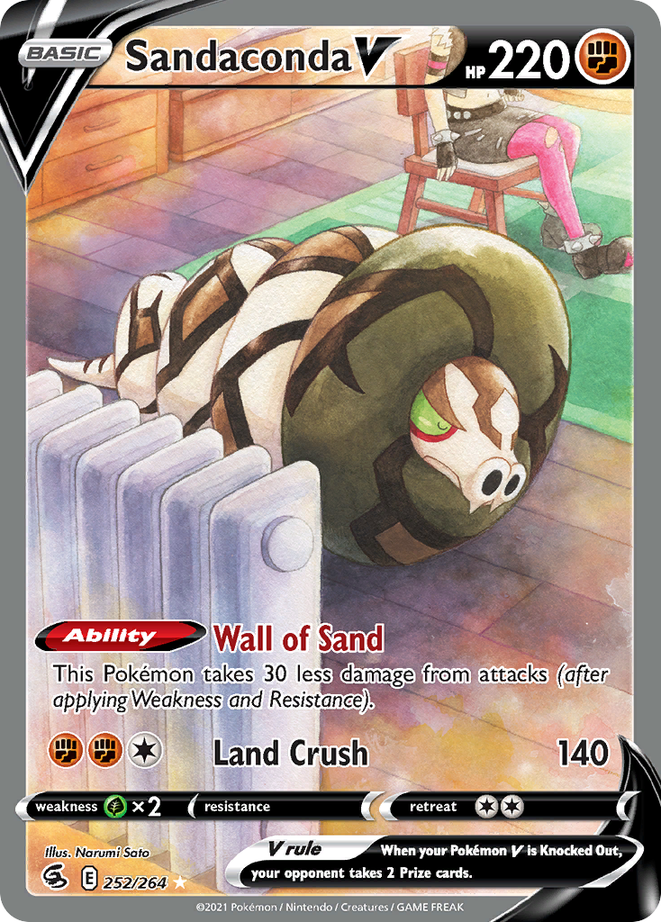 Fusion Strike Sandaconda V #252/264