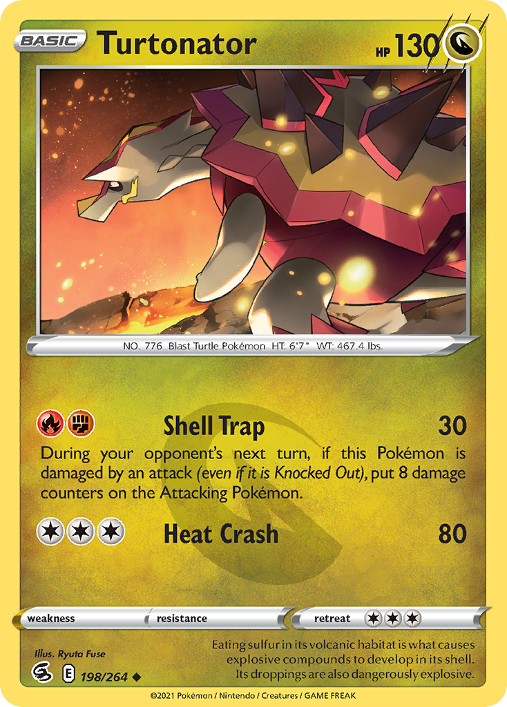 Fusion Strike Turtonator #198/264