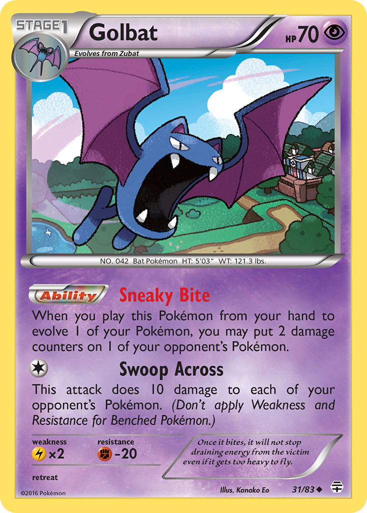 Generations Golbat #31/83