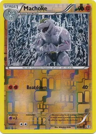 Generations Machoke #41/83 reverse holo