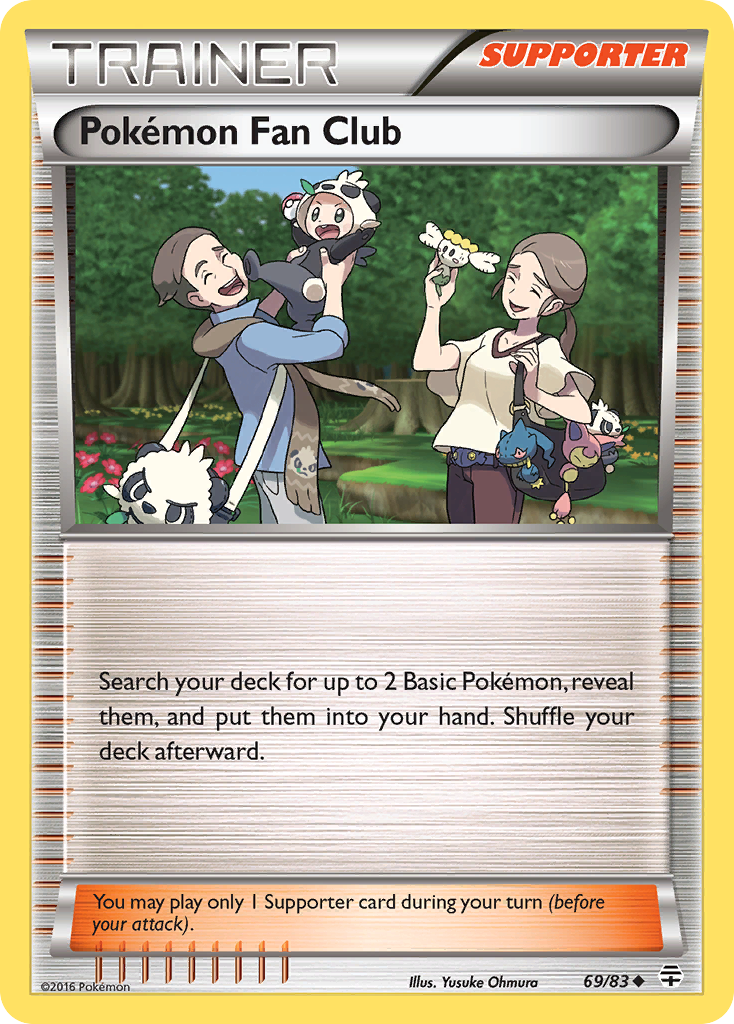 Generations Pokemon Fan Club #69/83