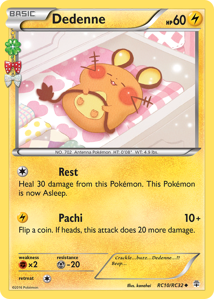 Generations RC10/RC32 Dedenne