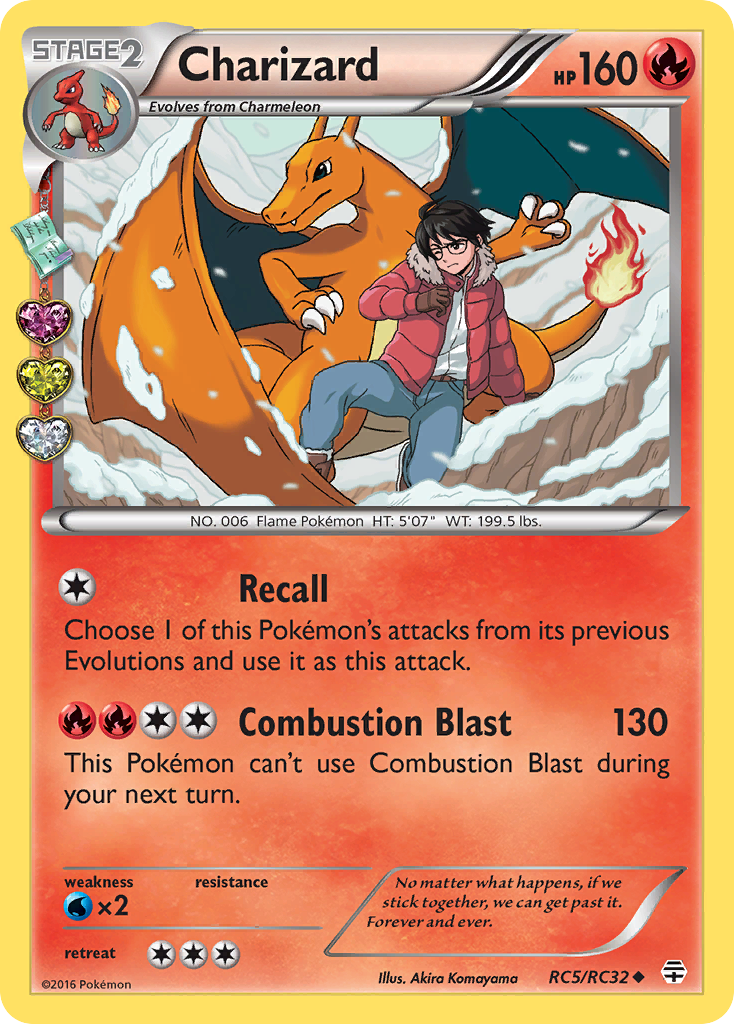 Generations RC5/RC32 Charizard