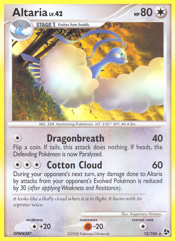 Great Encounters Altaria #12/106