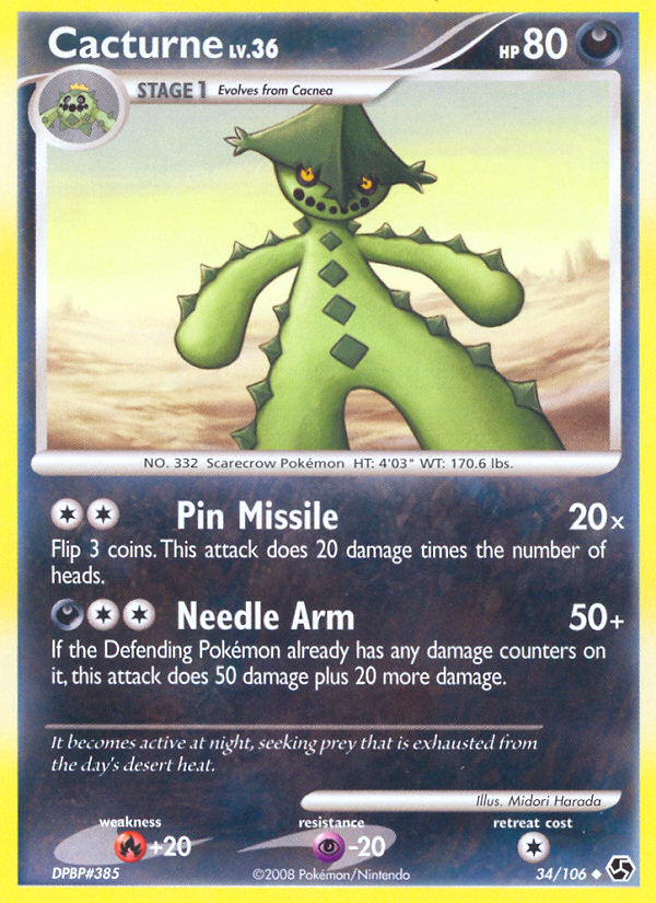 Great Encounters Cacturne #34/106
