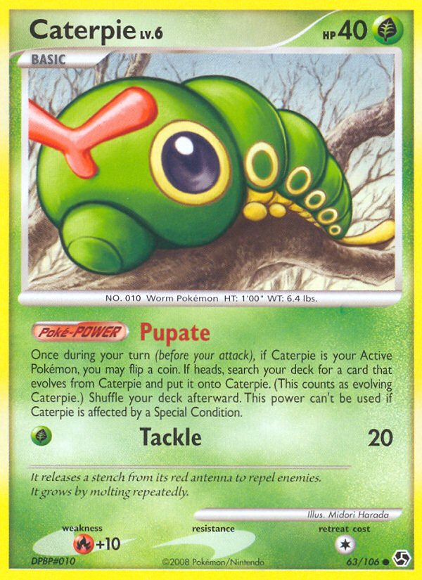 Great Encounters Caterpie #63/106