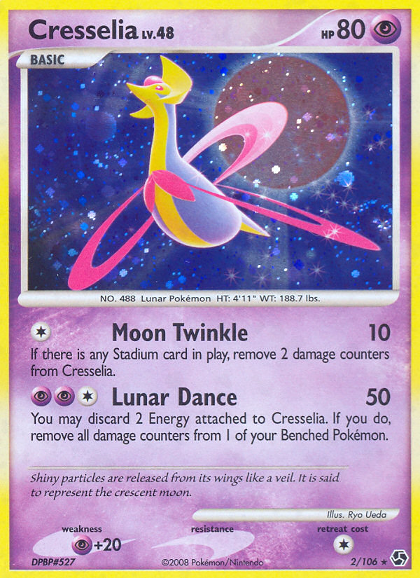 Great Encounters Holo Cresselia #2/106
