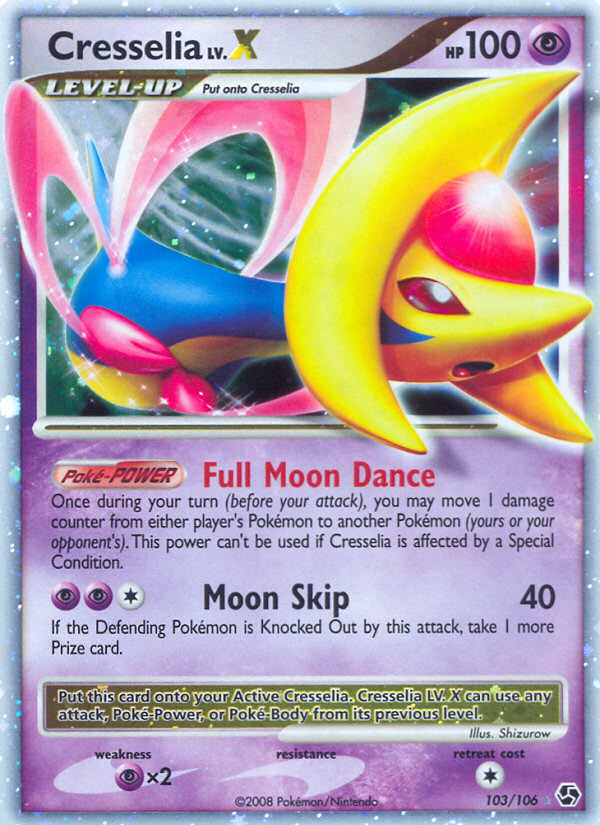 Great Encounters Holo Cresselia LV. X #103/106