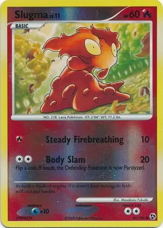 Great Encounters Slugma #83/106 reverse holo