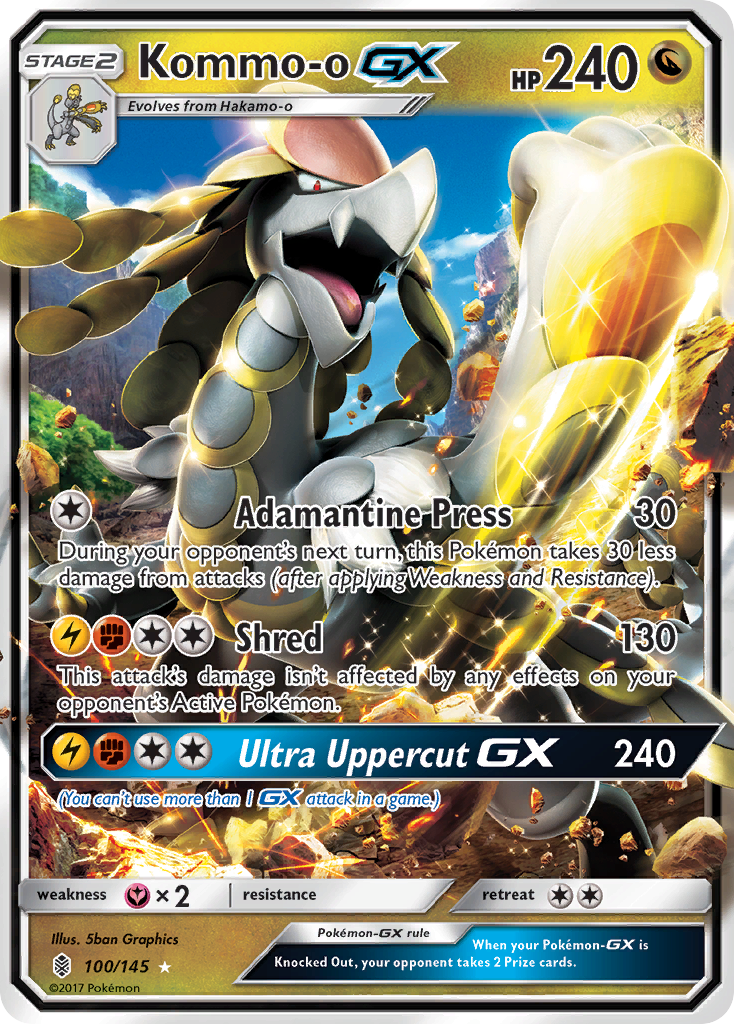 Guardians Rising Kommo-o GX #100/145