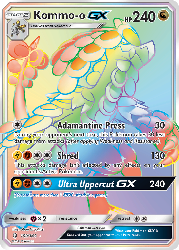 Guardians Rising Kommo-o GX #159/145