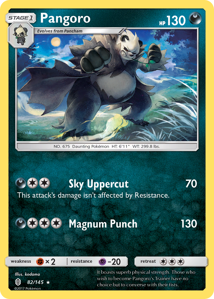 Guardians Rising Pangoro #82/145