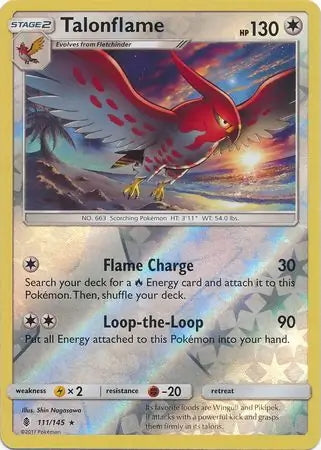 Guardians Rising Talonflame #111/145 reverse holo