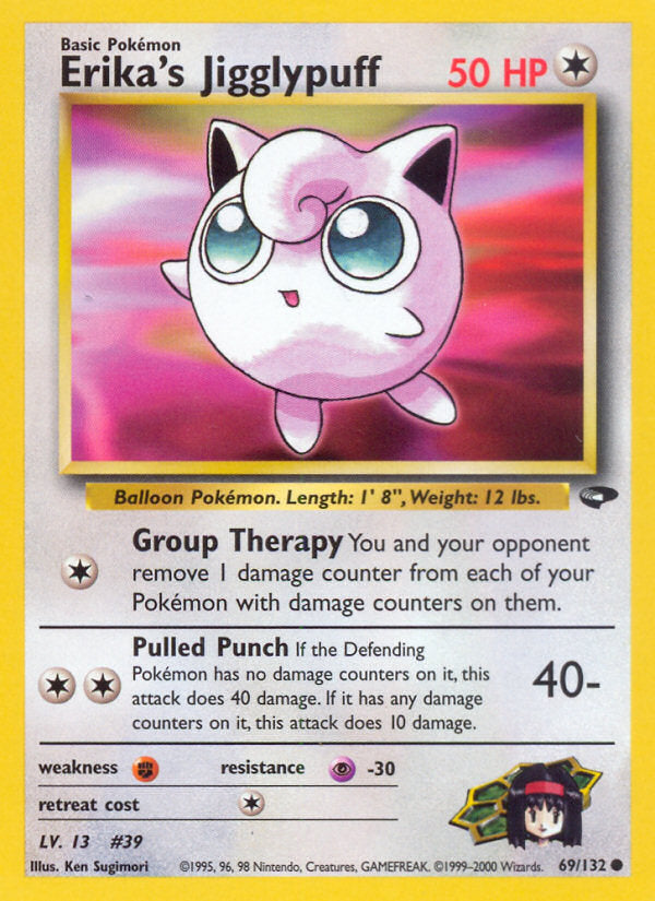 Gym Challenge Erika's Jigglypuff #69/132 unlimited