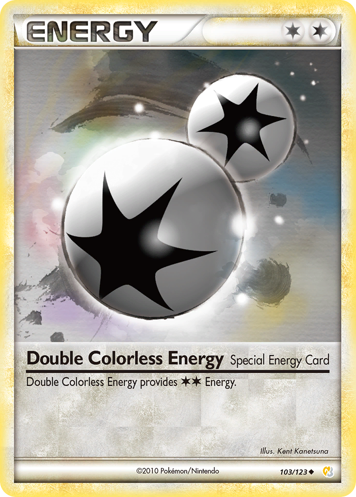 HeartGold SoulSilver Double Colorless Energy #103/123