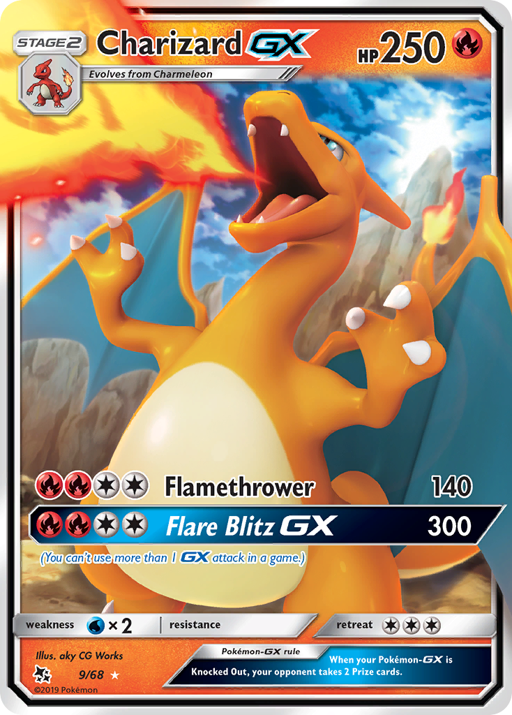 Hidden Fates Charizard GX #9/68