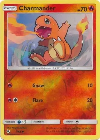 Hidden Fates Charmander #7/68 reverse holo