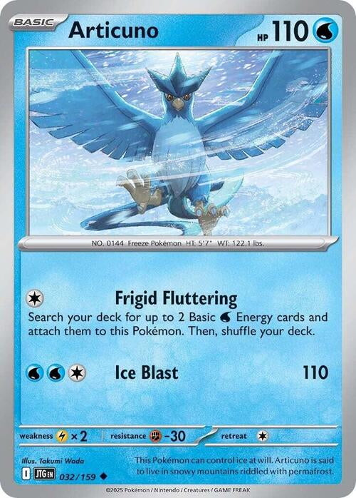 Journey Together Articuno #32/159