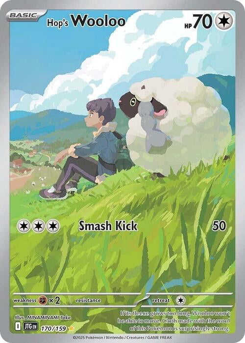Journey Together Hop's Wooloo #170/159