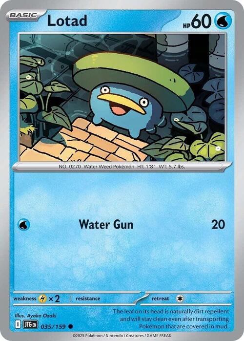 Journey Together Lotad #35/159