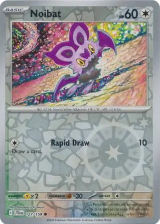 Journey Together Noibat #127/159 reverse holo