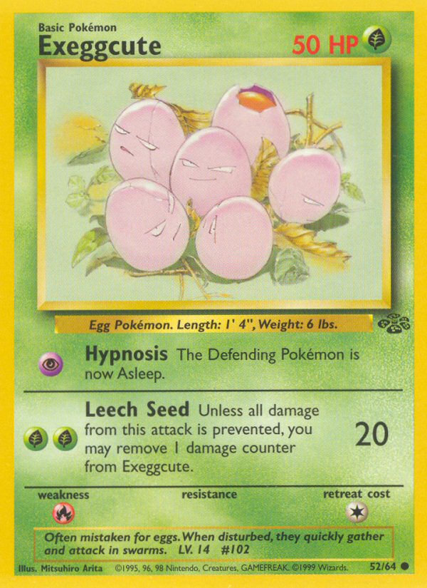Jungle set Exeggcute #52/64 unlimited