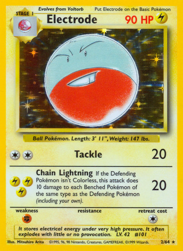 Jungle set Holo Electrode #2/64 symbol error