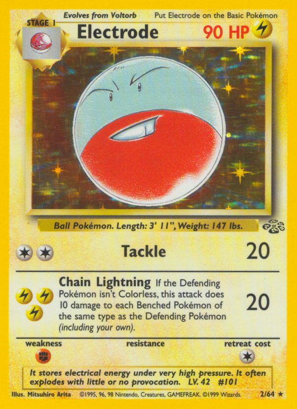 Jungle set Holo Electrode #2/64 unlimited
