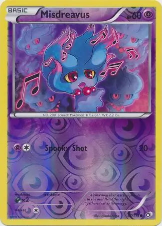 Legendary Treasures Misdreavus #57/113 reverse holo
